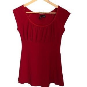 Vintage L8er clothing red blouse